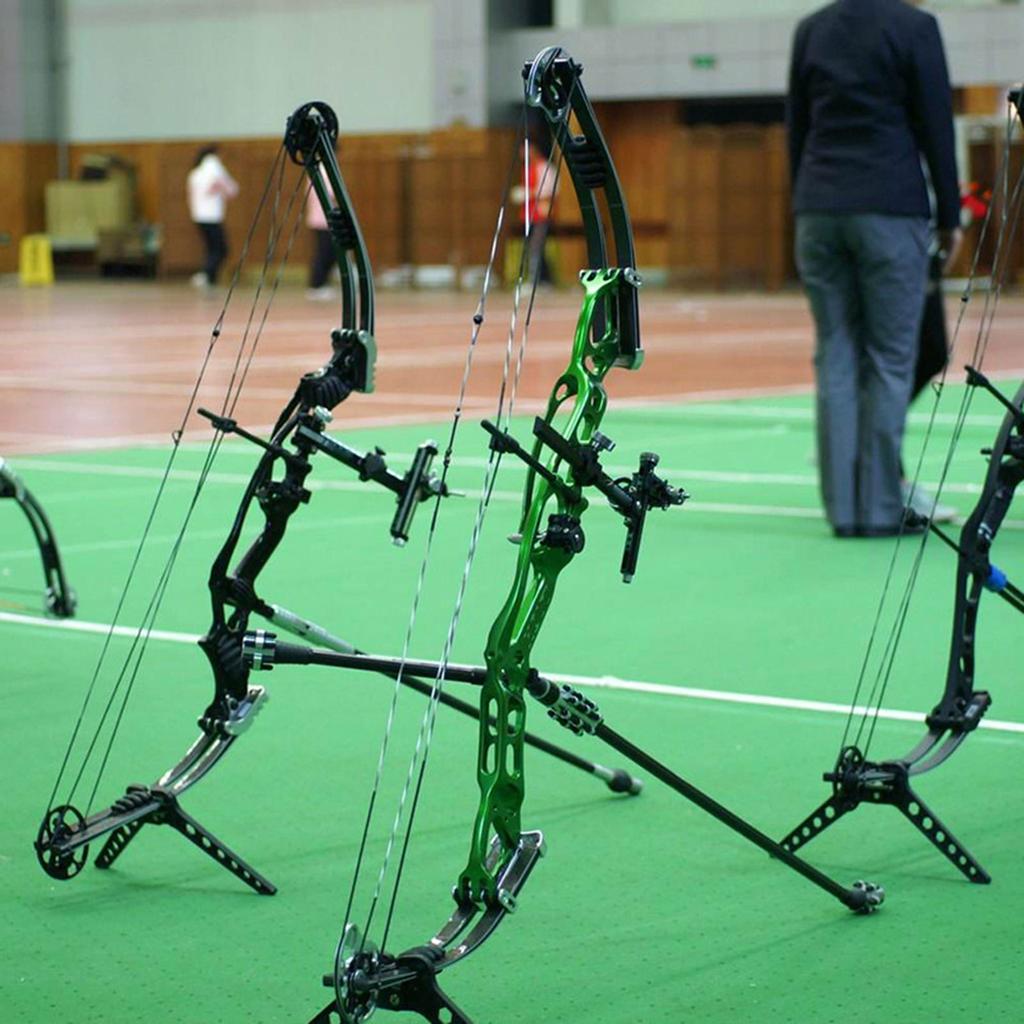 Kick Holder Bracket Compound Bow Foldable Stand Archery Equipment Bow Kick Stand Holder Holder Kick Stand Scissors Stand