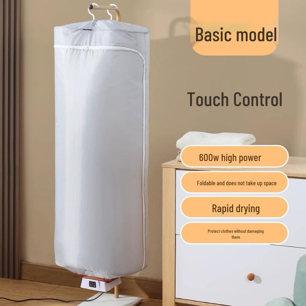 Компактная многофункциональная сушилка: Быстрая сушка для обуви, одежды и одеял с удалением пылевых клещей для дома и общежития.