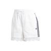 Originals Trefoil Lace Trim 3-Stripes Shorts Women Shorts White IL2420