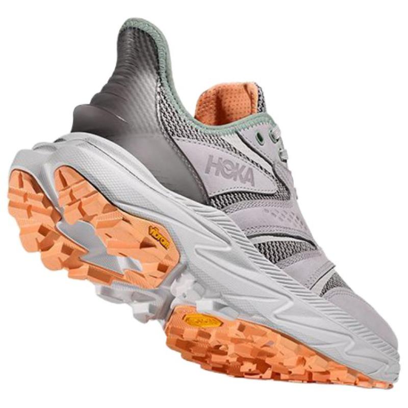 HOKA One One Дышащие низкие походные кроссовки Anacapa 2 Женские серые кроссовки 1155193-ACG