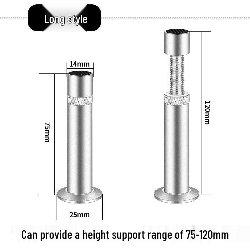 Telescopic All-Aluminum Magnetic GPU Support Bracket for RTX 4090/3070 - Anti-Bending, Adjustable.