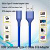 OTG-адаптер-кабель Type-C (розетка) на USB (вилка) для телефонов и планшетов
