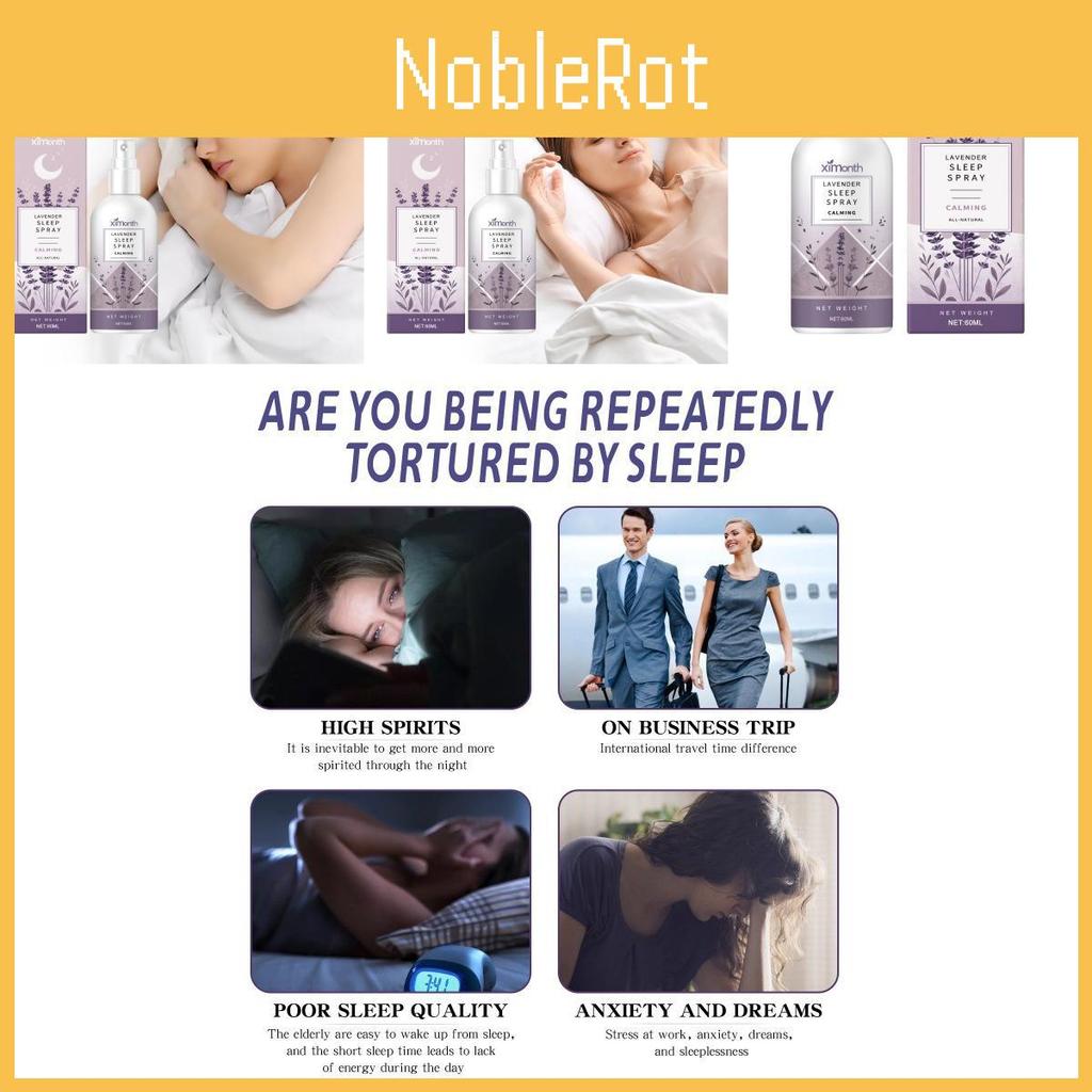 Ксимонс Успокаивающий спрей для сна с расслабляющей лавандой для снятия тревоги и спокойного сна
