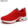 Women Sneakers Running Shoes Tennis Outdoor Air Cushion Knit  Trainer Breathable Gym Shoes