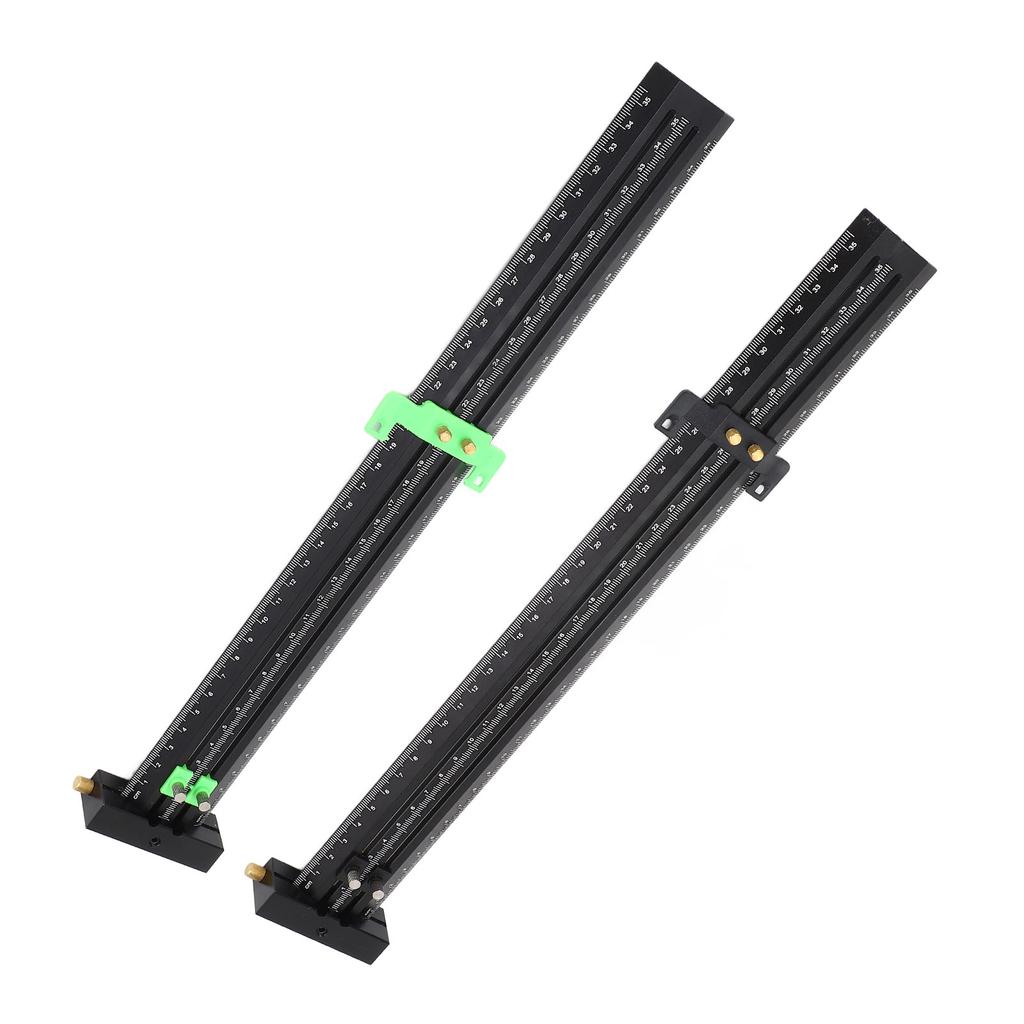 Т-образная линейка из металла, алюминиевого сплава, двойная игла, деревообрабатывающая линия, чертеж, параллельная вертикальная чертёжная линейка