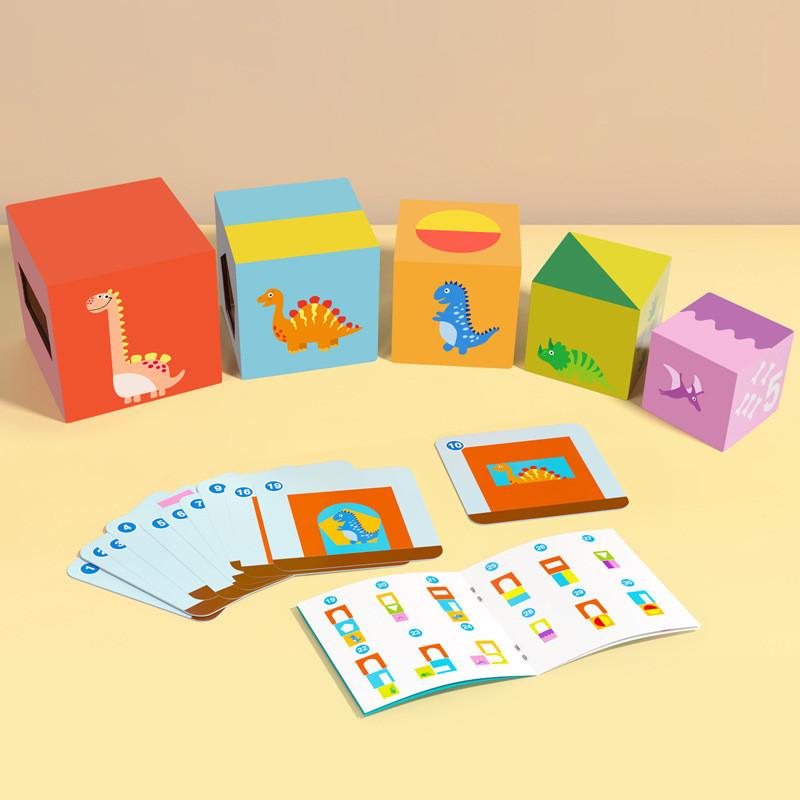 Educational Wooden Stacking Toy For Kids With Shape Sorting Development Brain