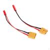 1 пара XT60 - JST разъем штекер с 13,3 см кабель провод 22AWG штекер/гнездо