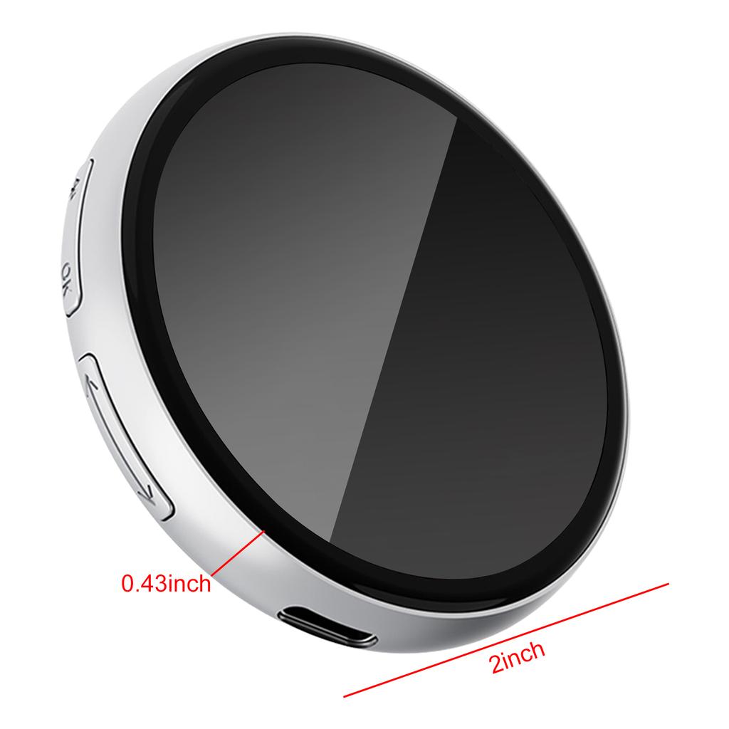 Electronic Anime E-Badge 1.85-In IPS BT Connection Peripheral Badges Dynamic Smart Display Screen Tag Pins Gift for Friends