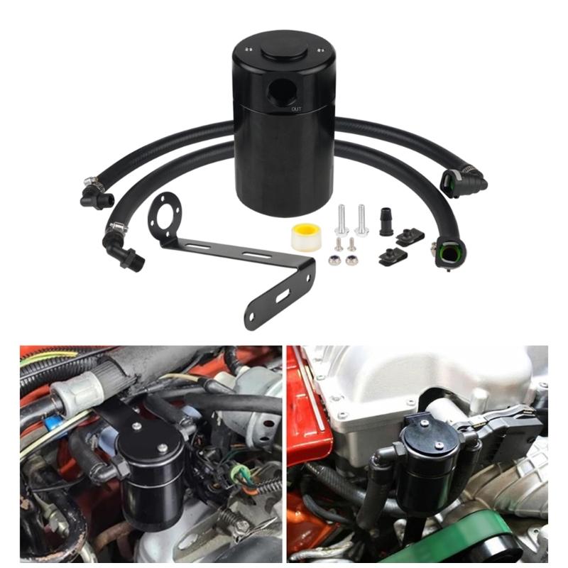 Высокоэффективный маслоуловитель может установить Прочный алюминиевый маслоотделитель Улучшает характеристики двигателя для автомобилей