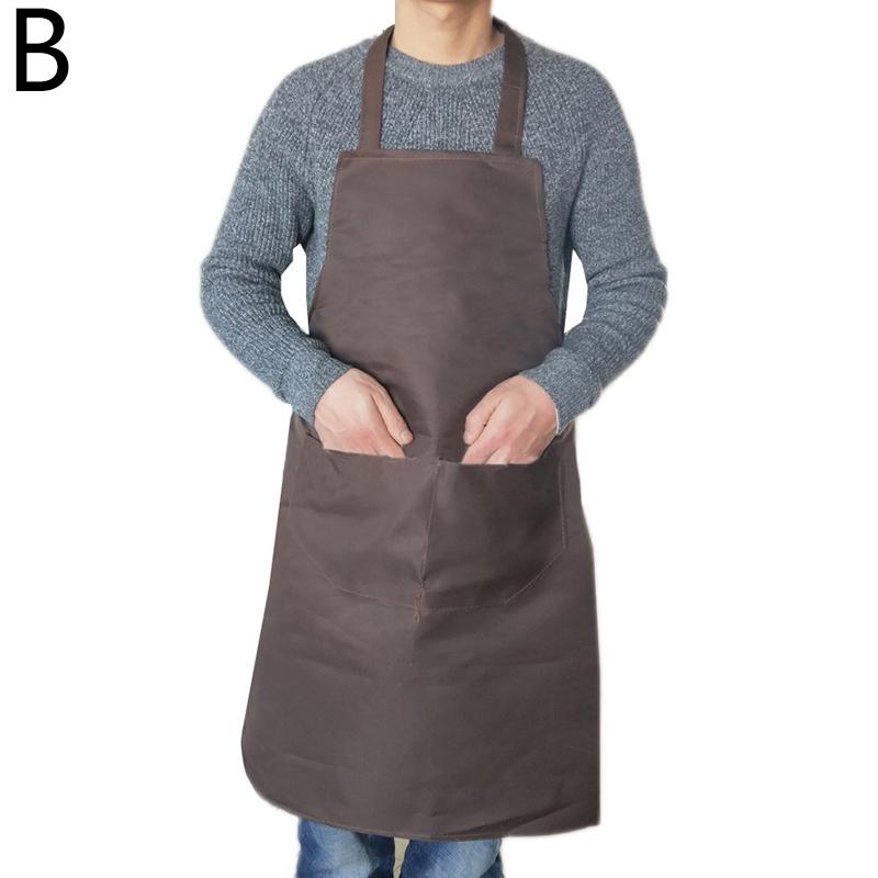 Colorful Cooking Apron In Kitchen Keep The Clothes Clean Sleeveless Convenient Male and Female Chef's Universal Kitchen Apron