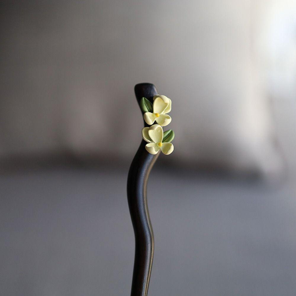 Древний стиль Цветочные заколки для волос Ретро-пучок для волос Ханфу палочки для волос Китайская палочка для волос для женщин