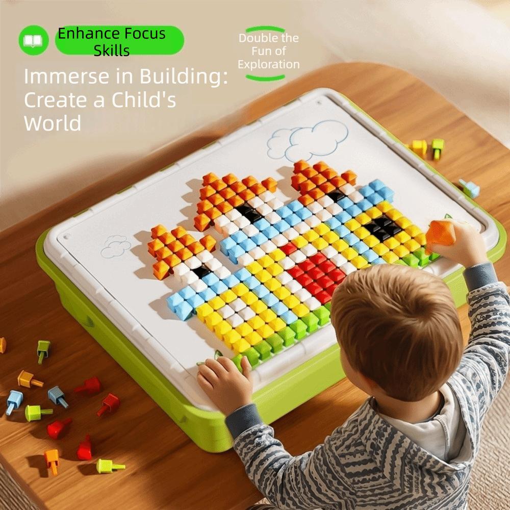 Motor Skills Development Mushroom Nail Puzzle Mushroom Nail Puzzle Board Game Gift for Kids