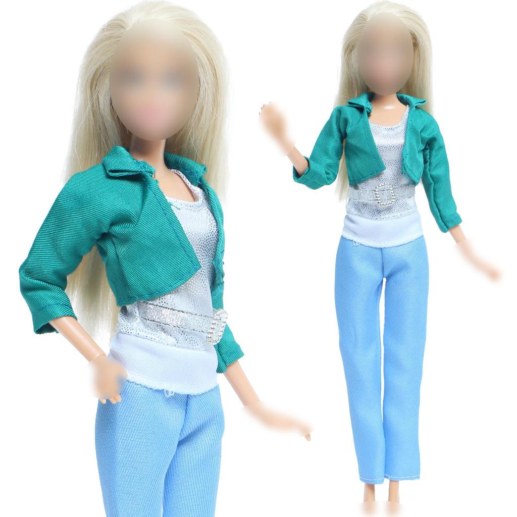 1/6 Наряд для куклы Модная девушка Мини-платье Юбка Платье Брюки Одежда для куклы 30 см 11,5 дюйма Подарочный набор Игрушка для девочки