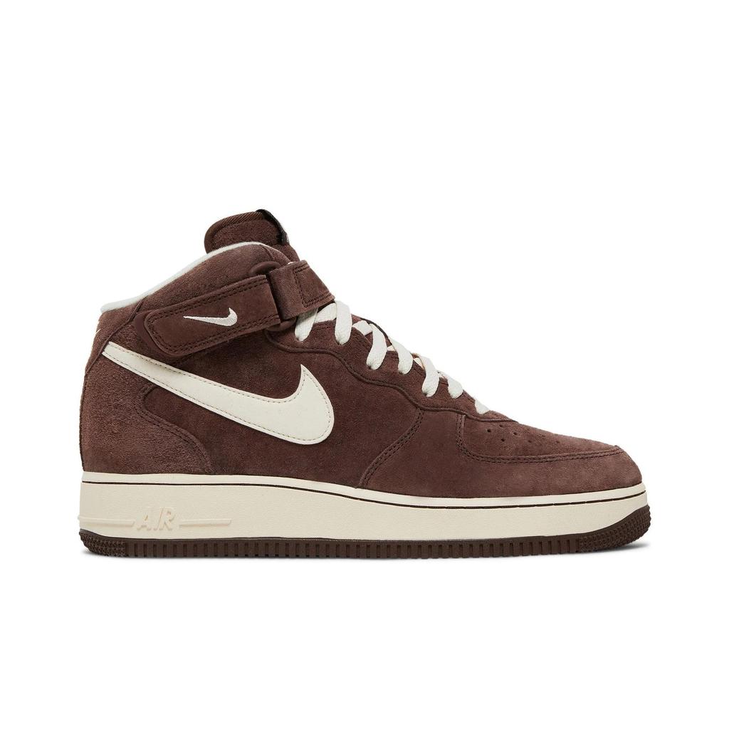 Nike Air Force 1 Mid 'Chocolate' (Unisex) Chocolate / Cream Skate Shoes DM0107 200