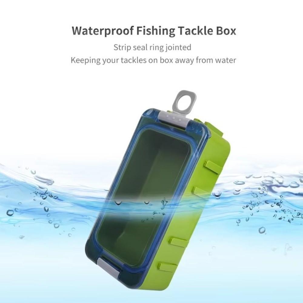 3pcs Plastic Bait Storage Box Luminous Fishing Accessory Box Fishing Tackle Box Fishing Tackle