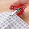 Mini Handheld Sewing Machine Portable Outdoor Travel Clothes Fabric DIY Stitching Sewing Tool Manual Home Mini Sewing Machine