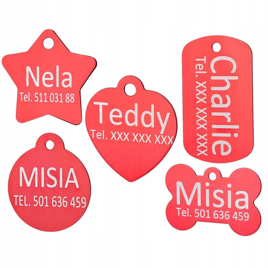 Zawieszka identyfikator do walizki bagażu plecaka torby walizki grawerowany