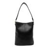 Vertical Tote Bag Women's One-Handle 2-Way (inb-10129p) (Black)