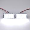 1 Pair LED Accessories License Number Plate Light For Toyota Land Cruiser 100 200 Prado 120 Reiz 4D Mark X,Lexus LX470 GX LX570