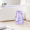 Animal Stress Toy Mini Clear Bear Squeeze Toy, Relief Sitting Sensory Soft Stretchy Sugar Ball Fidget Party Favors Adult