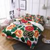 Набор пододеяльников Кактус Кинг/Квин сайз Тропический ботанический сад Принт Зеленое растение для девочек мальчиков подростков Полиэстеровый постельный набор