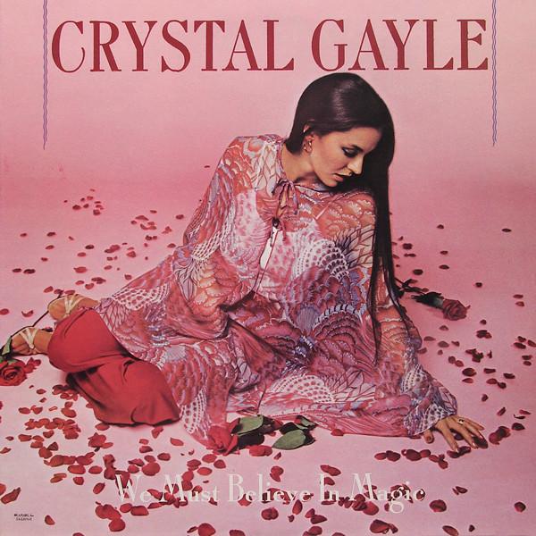 Виниловая пластинка CRYSTAL GAYLE We Must Believe In Magic UAG30108 United Artists 1977 Великобритания Рок Б/у