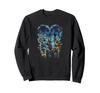 Disney Kingdom Hearts Main Character Heart-shaped Antique-style Sweatshirt