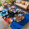DRAGON BALL Print Rug, Washable Floor Carpet, For Entryway Dorm Laundry Room Office Study, Home Decor Birthday Christmas Gift