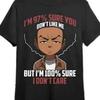 Soft Cotton Boondocks T Shirt For Unisex Crew Neck Vintage Versatile Graphic Stylish Top For Everyday Wear Breathable