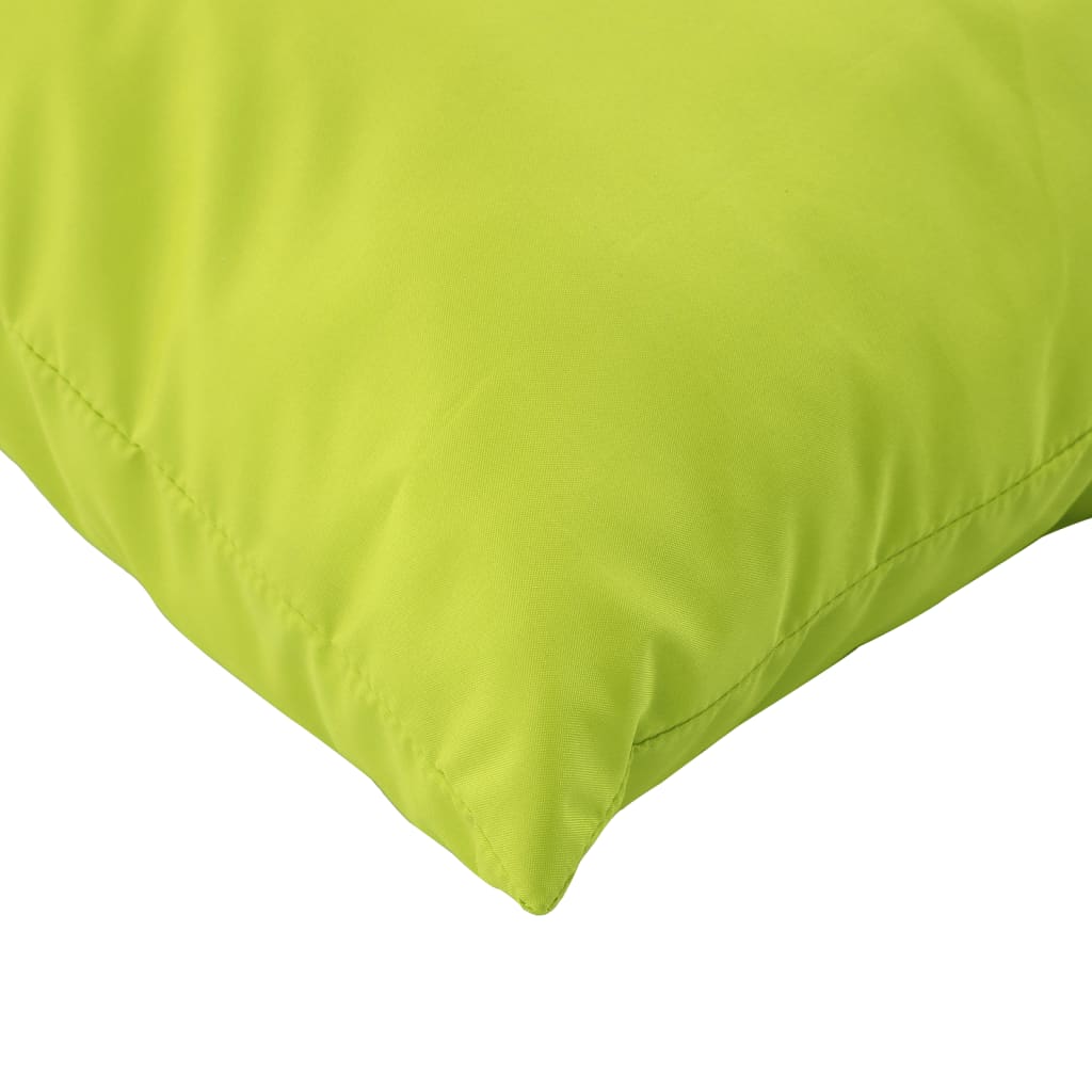 3 Piece Pallet Cushion Set Light Green Fabric