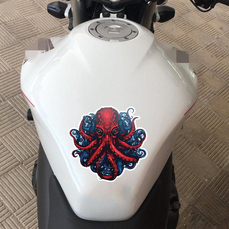 Наклейки на автомобиль Octopus Водонепроницаемая виниловая наклейка для грузовика, мотоцикла, скутера, автоаксессуары