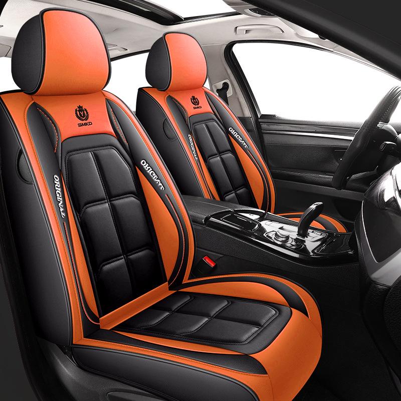 Универсальная подушка на сиденье автомобиля для всех сезонов - Полное покрытие чехла на автомобильное кресло