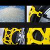 6 шт. цепи противоскольжения для автомобильных шин, противоскользящие цепи, утолщенные цепи из говяжьих сухожилий, зимние цепи для езды по снегу, грязи, по дороге, безопасность на дороге, автомобильные цепи
