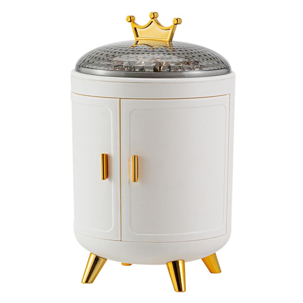 Makeup Storage Box Make Up Skincare Holder Jewelry Bag Cosmetics Organizer Plastic Container For Bathroom Dressing Table Home