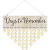 Heart-Shaped Wooden Hanging Sign - Home Decoration Pendant & Creative Message Board