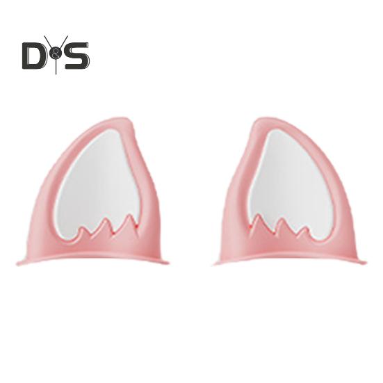 1 пара мотоциклетных шлемов с кошачьими ушками, декоративные накладки на уши для шлемов для скутера, велосипеда, мотоцикла, скейтбординга, аксессуары для шлемов