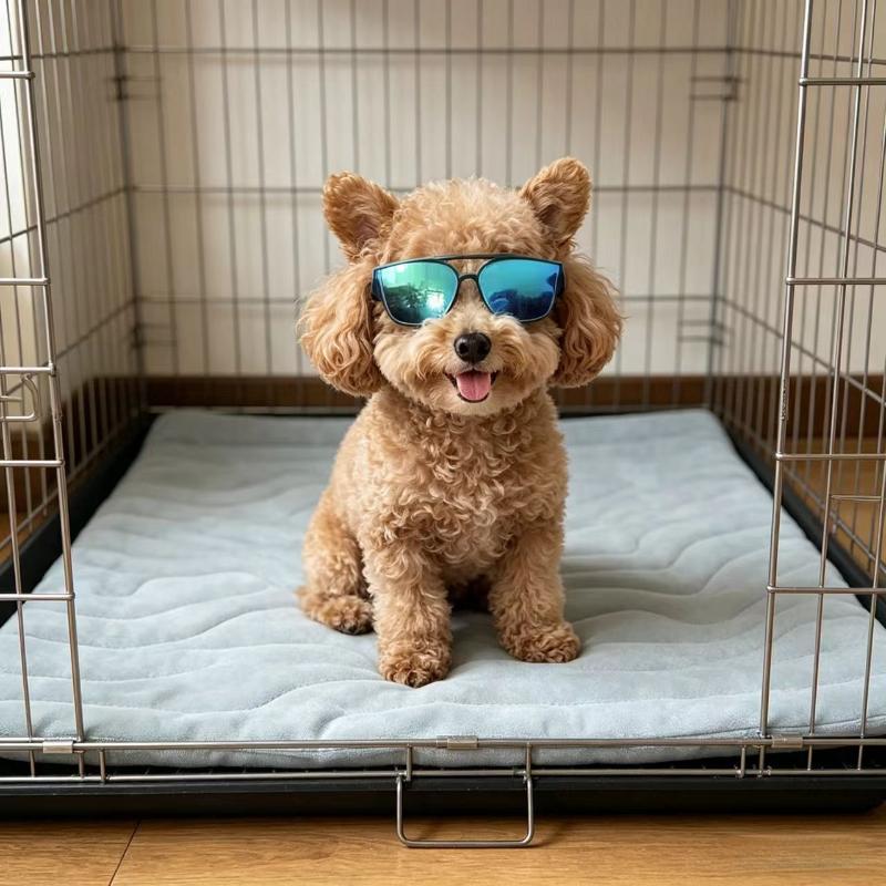 Four Color Optional Dog Mat Reversible Ice Silk Cooling Warm Plush Pet Bed Washable Foldable Portable Mattress For Travel Home