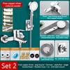 Bathroom Pressurized Shower Faucet Mixer Valve Cold and Hot Water Tap for Bathtub Anti-Leak Design Durable Bathroom Tap