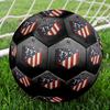Atletico Madrid Print Size 5 Soccer Ball, Standard Match Football for Sports Game and Team Practice, Ideal Gift for Soccer Fans