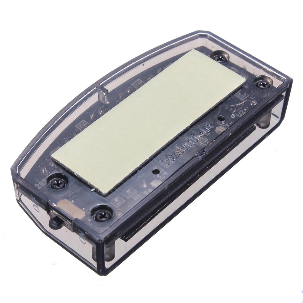 1 шт. 6 светодиодных сигнальных лампочек для автомобиля, противоугонная сигнальная лампа на солнечной энергии, имитация манекена, светодиодный автомобиль