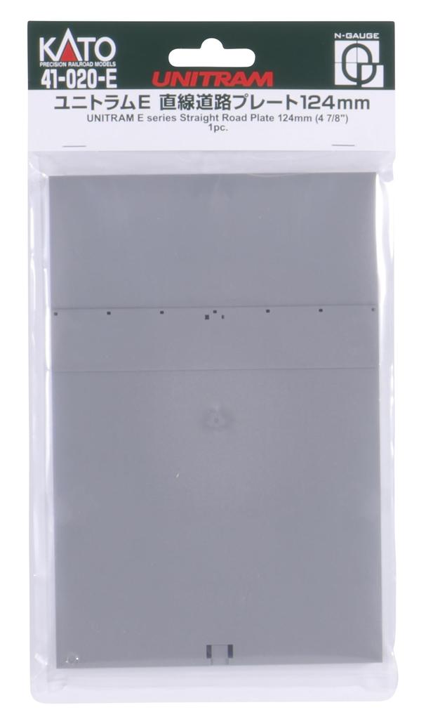 KATO N gauge Unitram E Прямая дорожная плита 124 мм Железнодорожные модели 41-020-E