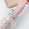 Suitable for applewatch apple s10 generation watch iwatch987SE hollow dog paw bone silicone strap
