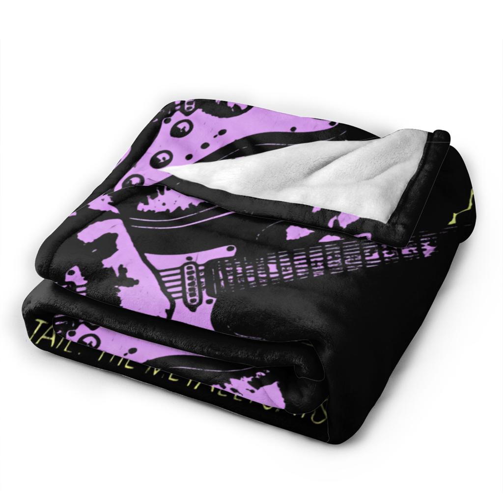 D-Deftoness Nu Metal Flannel Blanket Winter Super Soft Bedding Throws for Students Couch Bed Funny Bedspread Sofa Bed Cover