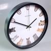 12-дюймовые Бесшумные Часы Гостиная Бесплатная Доставка Модные Настенные Часы Креативные Цифровые Настенные Часы Спальня Простые Большие Металлические