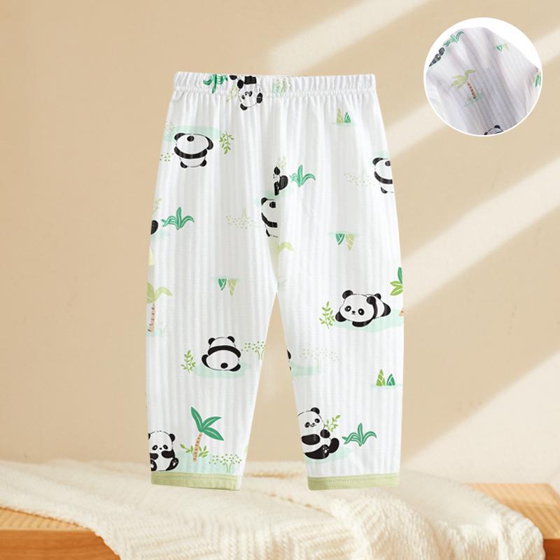 Children's Cotton Leggings: Lightweight Baby Pants & Pajamas for Spring, Summer, and Autumn