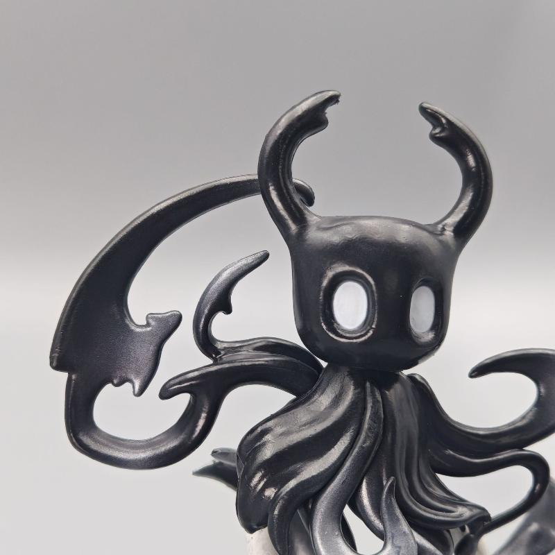 1 шт. Коллекционная маленькая статуэтка Aksland Персонаж Hollow Knight Теневой Рыцарь 12,5 см ПВХ Маленькая статуэтка Аниме Подарок на день рождения