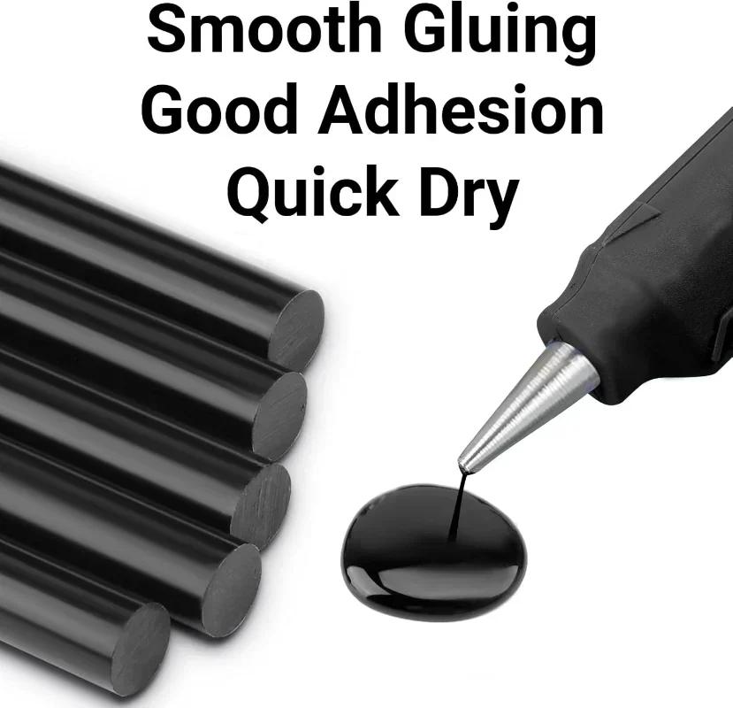 5pcs EVA Colored Hot Melt Adhesive for Car DIY Art Craft General Repairs Hot Glue Sticks Hot Melt Glue Sticks Dent Repair Tool