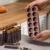 Portable Tea Tube Display Rack With Breathable Lid Tea Tube Bottle  Coffee Bean Storage