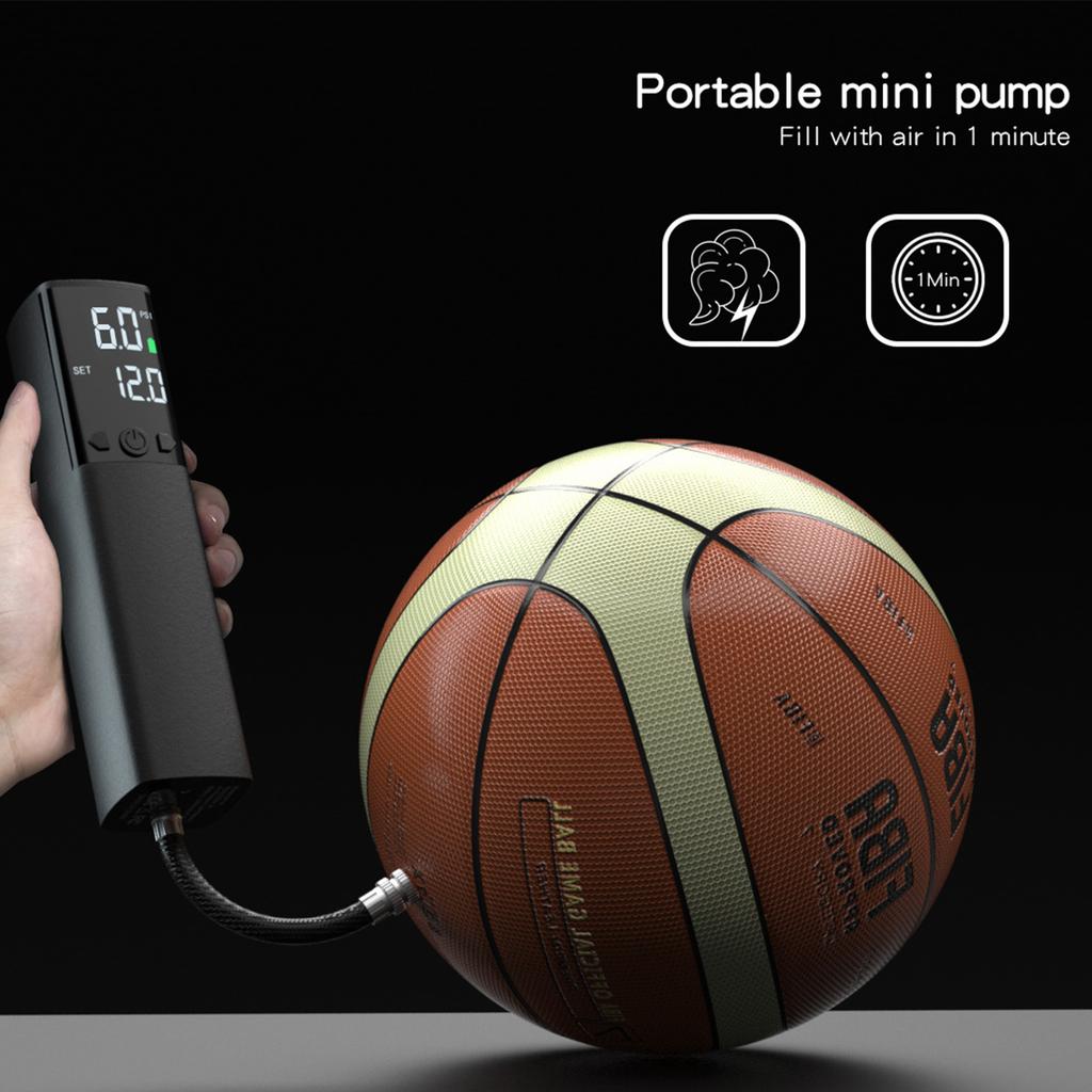 Портативный автомобильный воздушный насос воздушный насос умный беспроводной баскетбольный насос