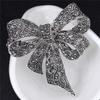 Bow Brooch Pin Women Shirt Collar Big Bowknot Brooch Jewelry